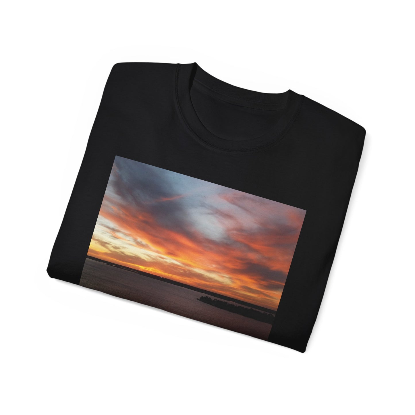 Scenic Sunset Unisex Ultra Cotton Tee - Relaxed Fit T-Shirt for Nature Lovers