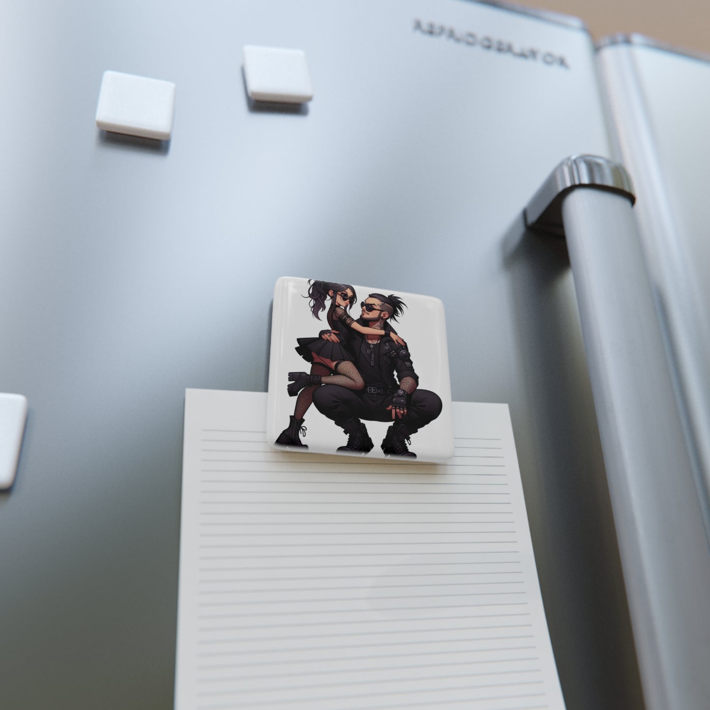 Porcelain Magnet, Square