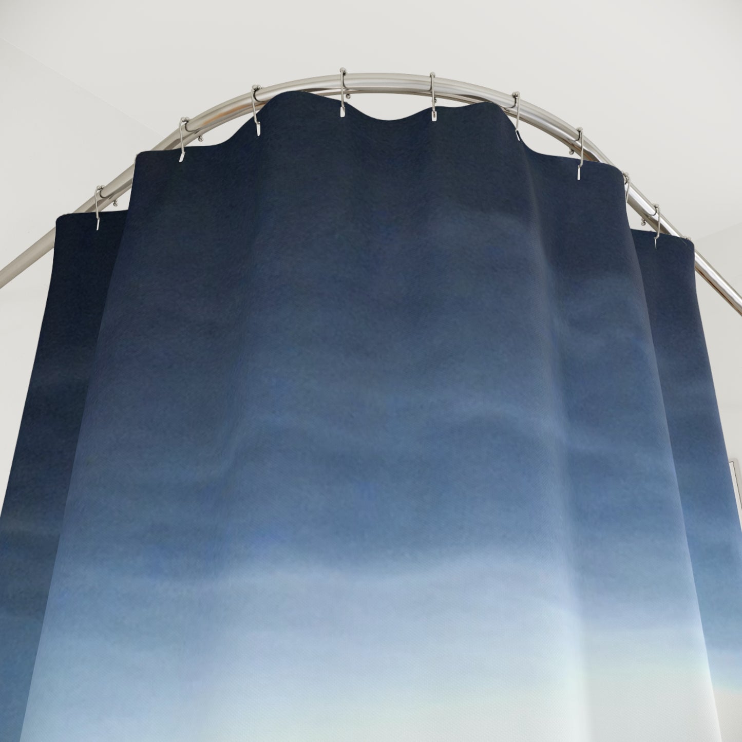 Tranquil Night Sky Shower Curtain - Serene Home Décor