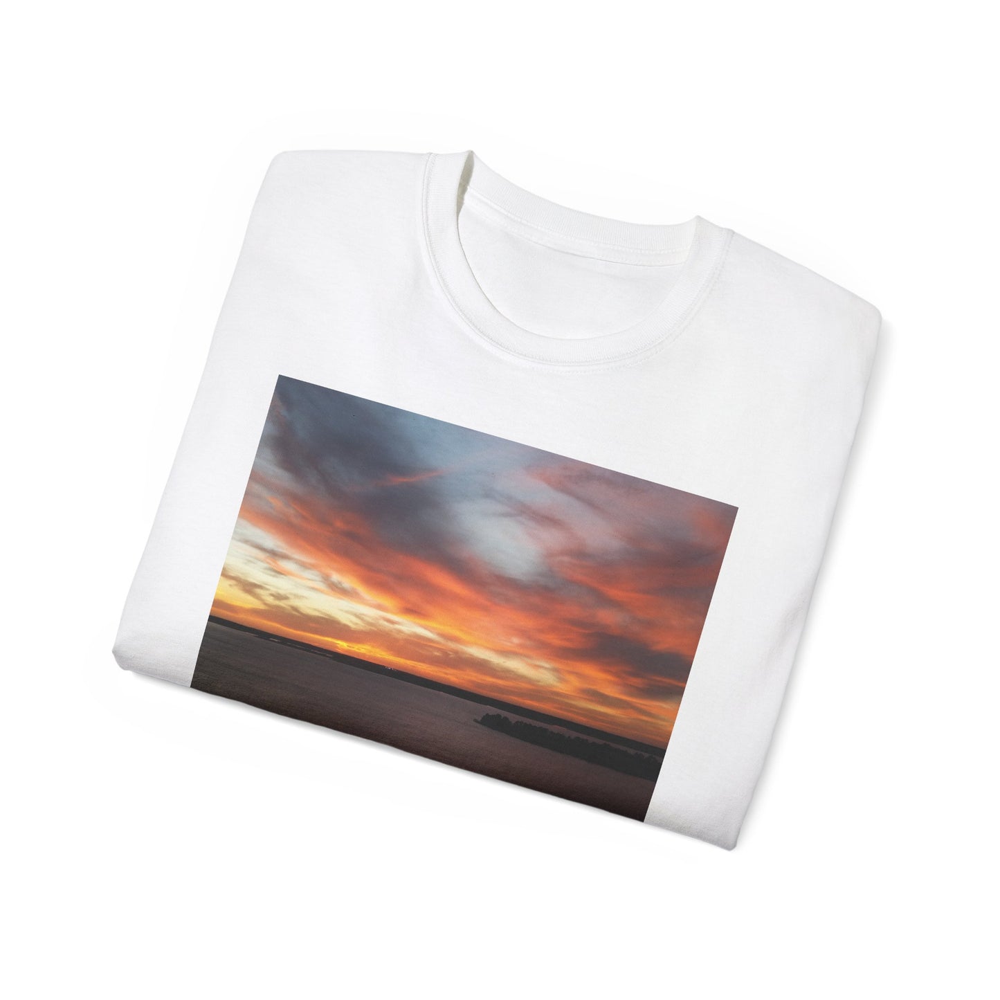 Scenic Sunset Unisex Ultra Cotton Tee - Relaxed Fit T-Shirt for Nature Lovers