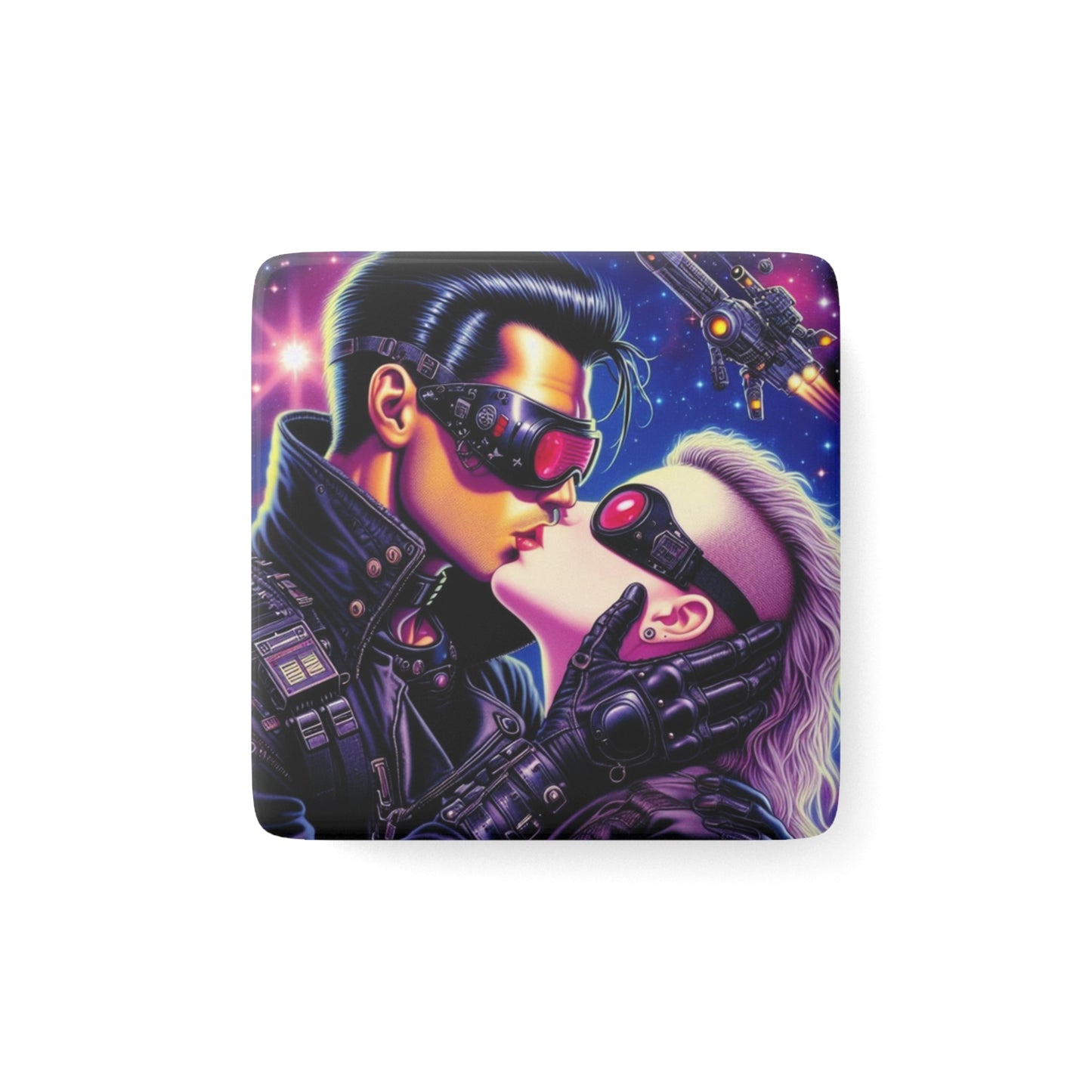 Porcelain Magnet, Square