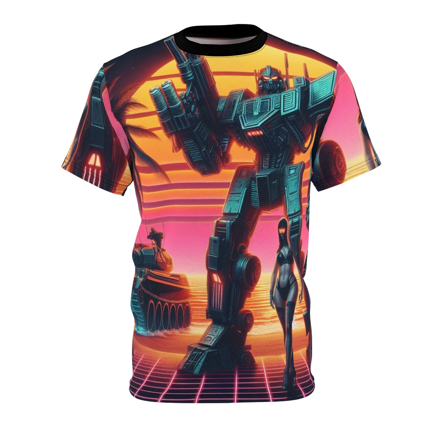 Unisex Cut & Sew Tee (AOP)