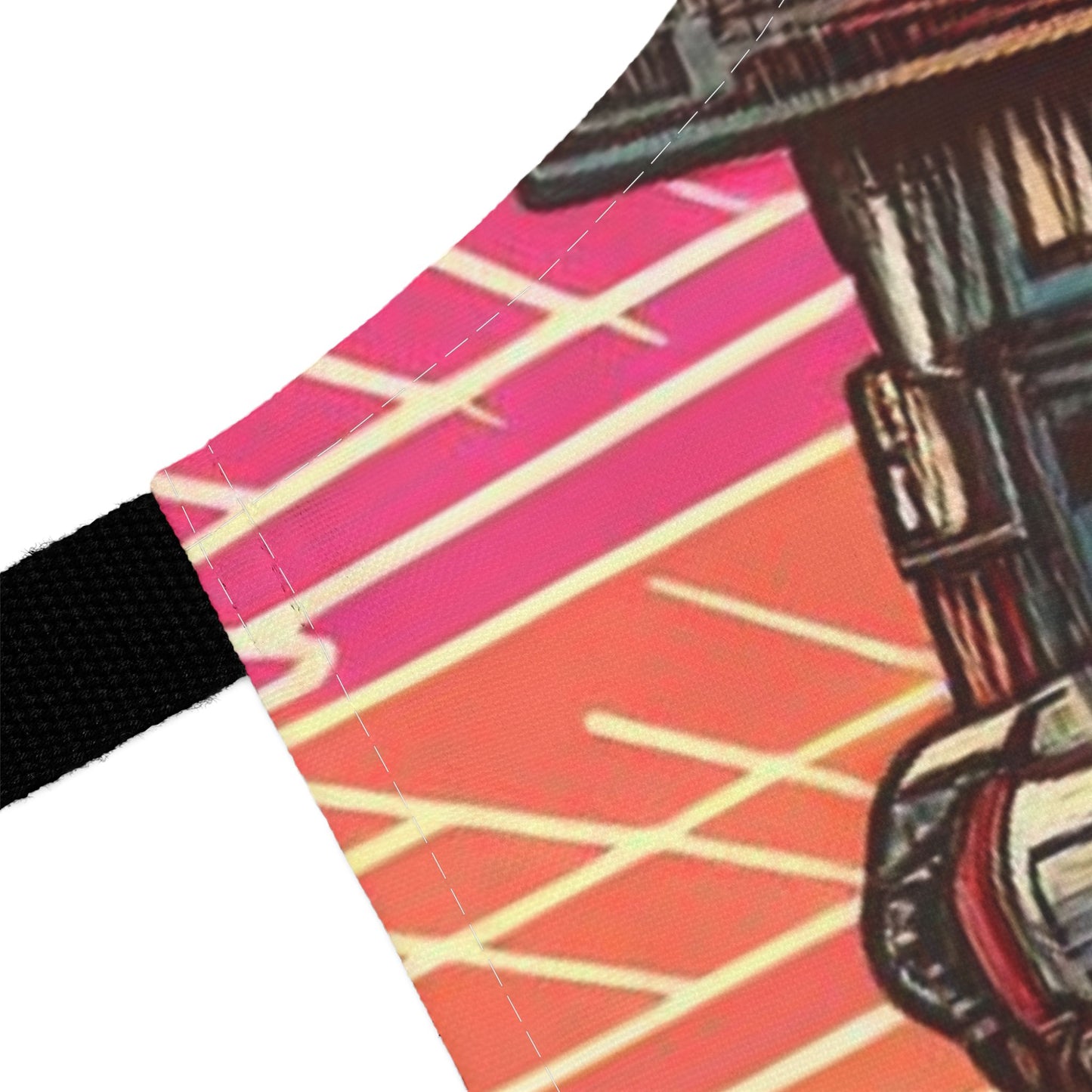 Apron, 5-Color Straps (AOP)