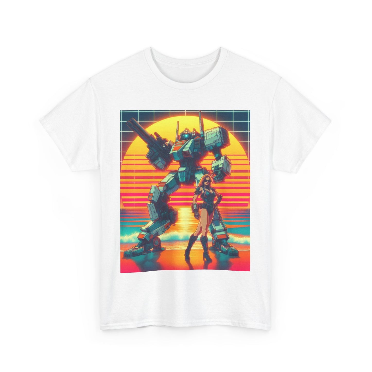 Retro Sci-Fi Unisex Heavy Cotton Tee with Bold Graphic Design, Perfect for Fans, Casual Outfits, Gifts for Birthdays, Convention [...]