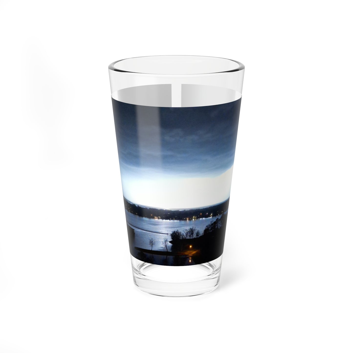 Scenic 16oz Mixing Glass - Perfect for Home Bar and Gifting
