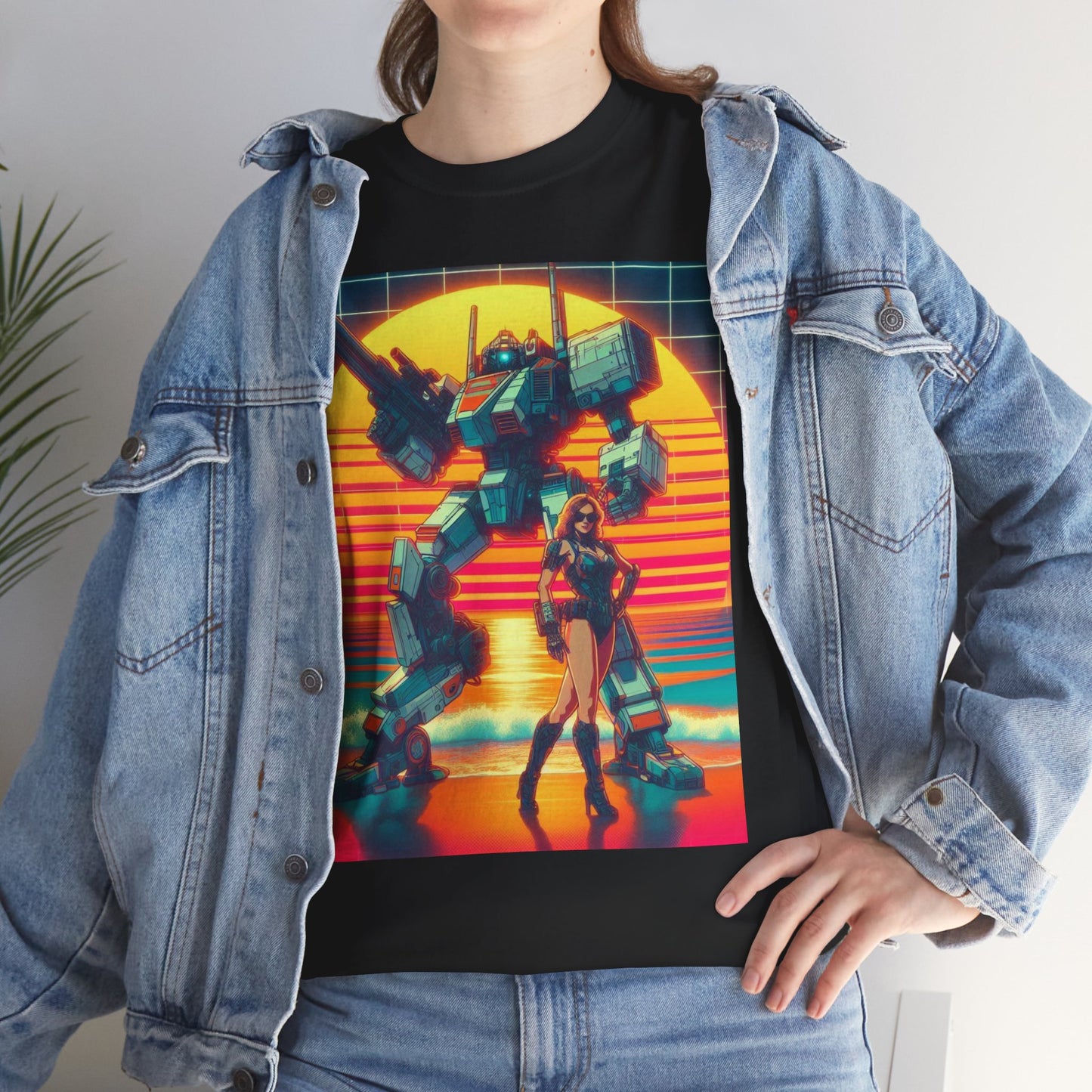 Retro Sci-Fi Unisex Heavy Cotton Tee with Bold Graphic Design, Perfect for Fans, Casual Outfits, Gifts for Birthdays, Convention [...]