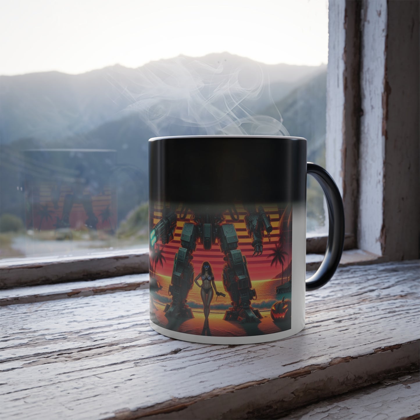 mecha Color Morphing Mug, 11oz