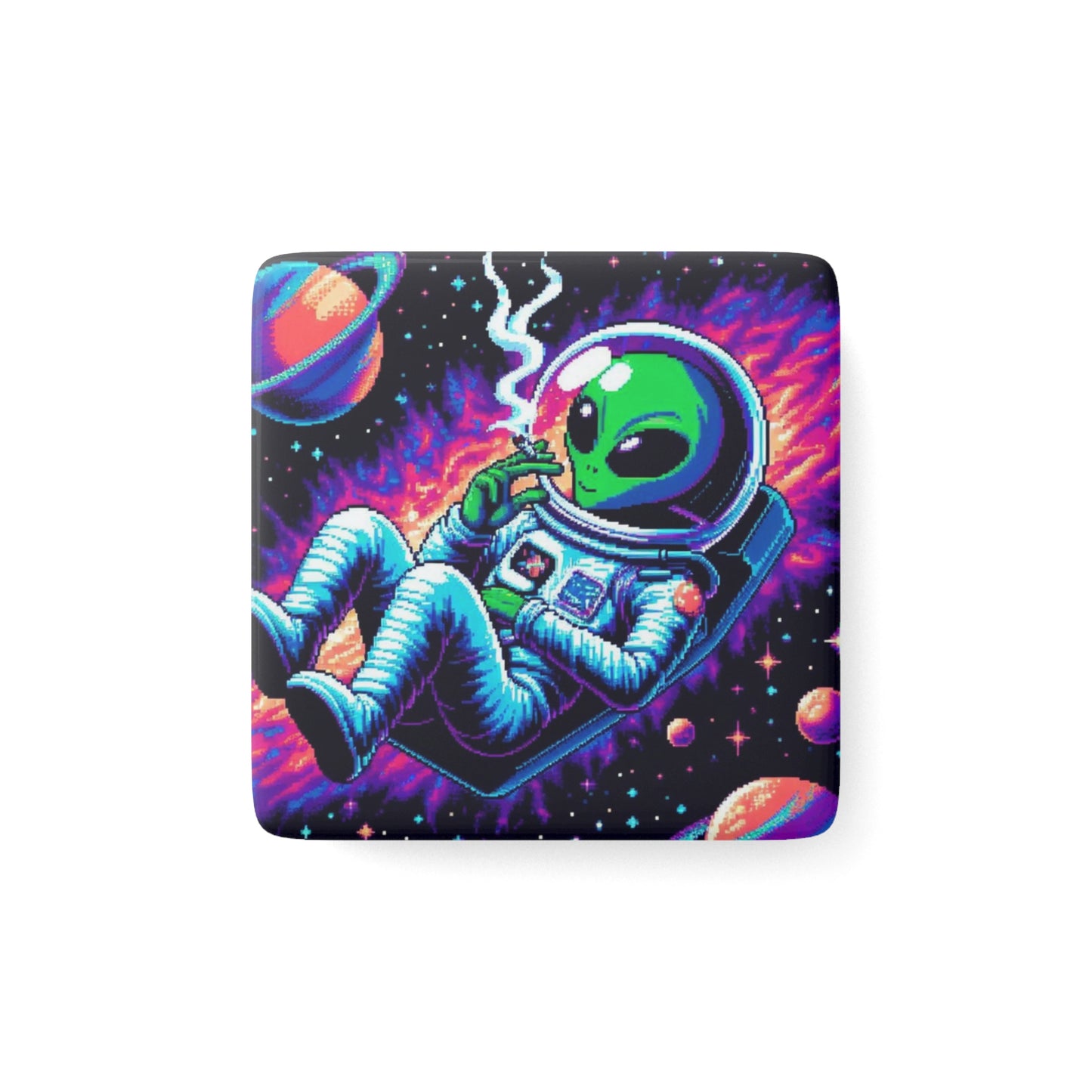 Porcelain Magnet, Square