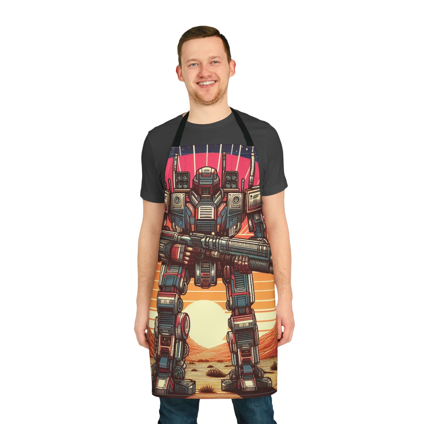 Apron, 5-Color Straps (AOP)