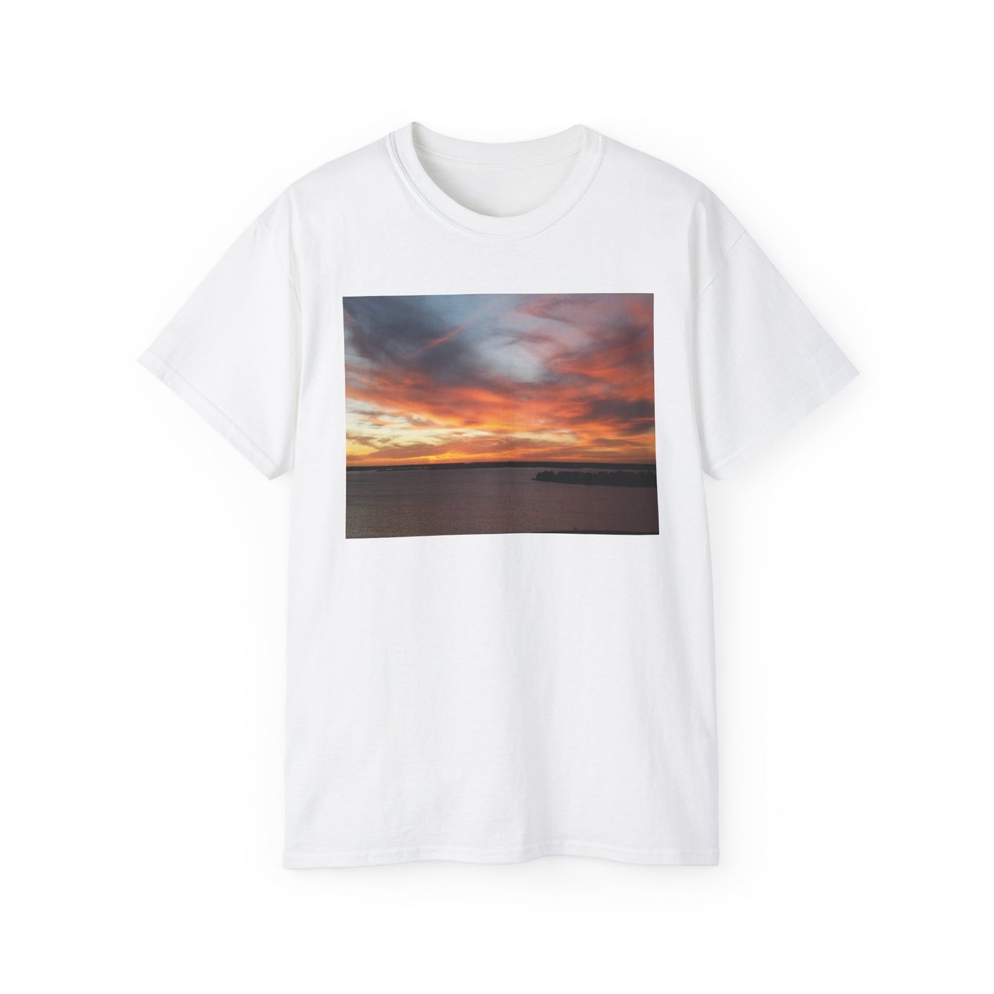 Scenic Sunset Unisex Ultra Cotton Tee - Relaxed Fit T-Shirt for Nature Lovers