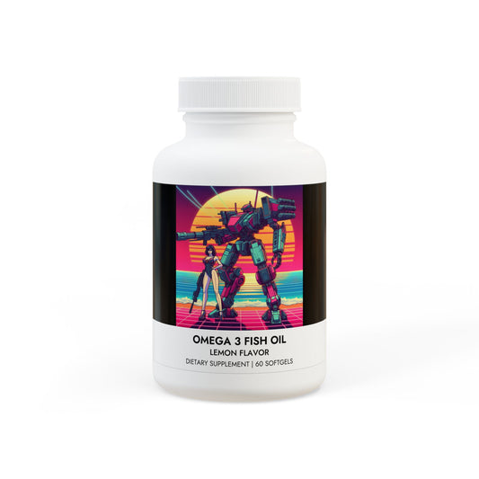 Omega 3 Fish Oil Supplement (60 Softgels)