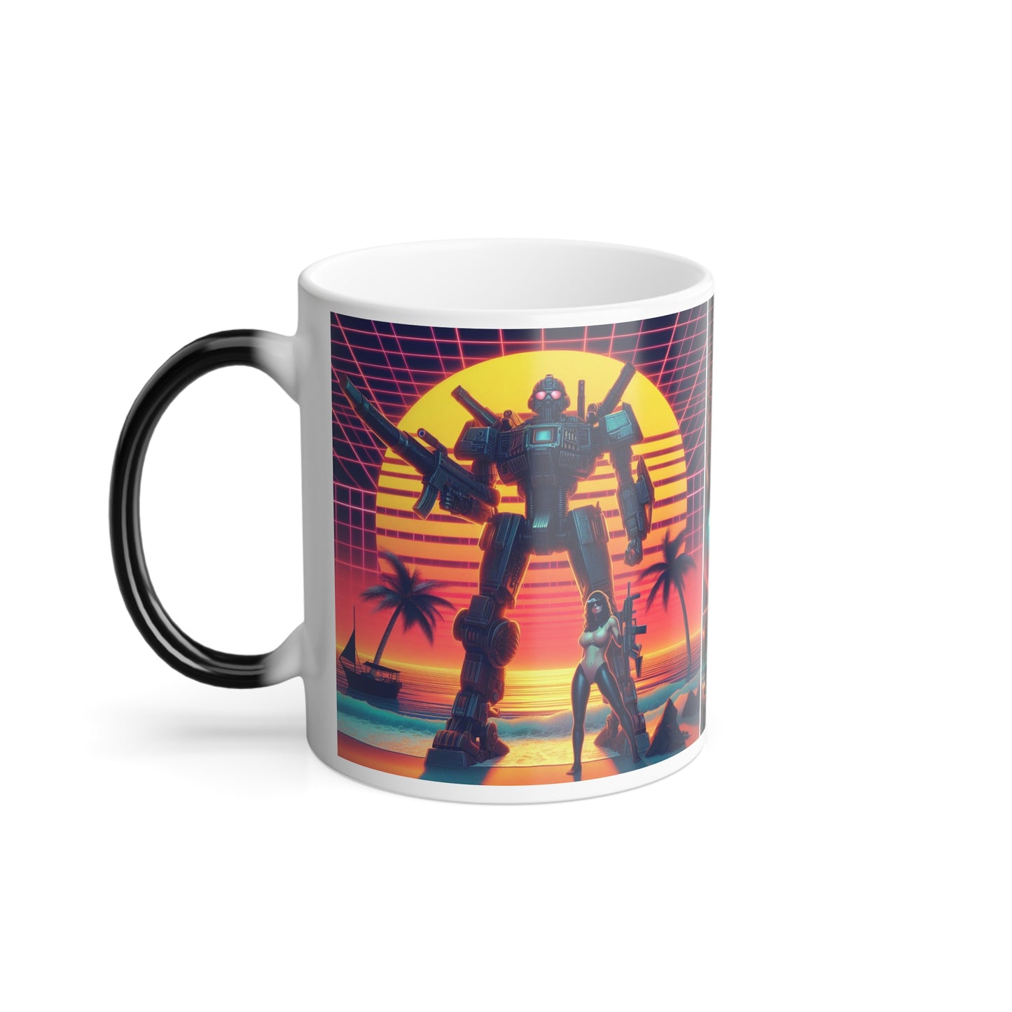 mecha Color Morphing Mug, 11oz