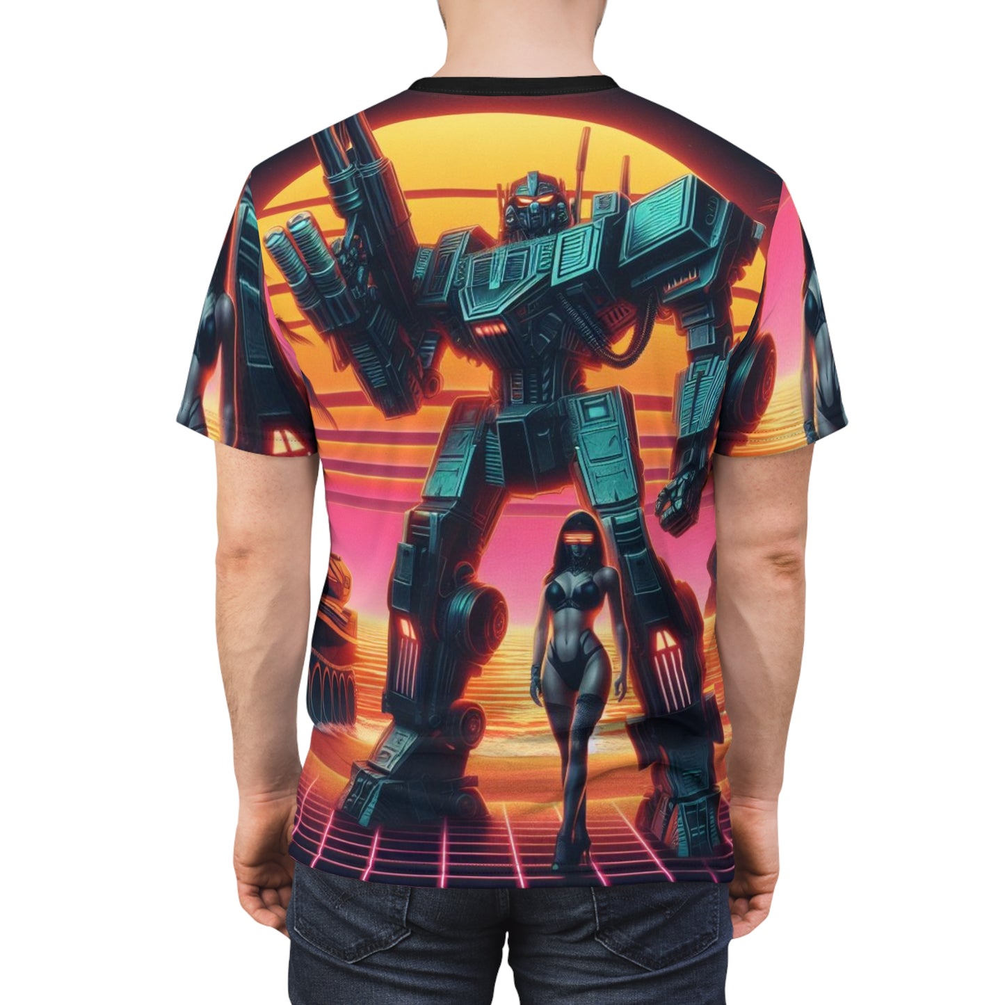 Unisex Cut & Sew Tee (AOP)