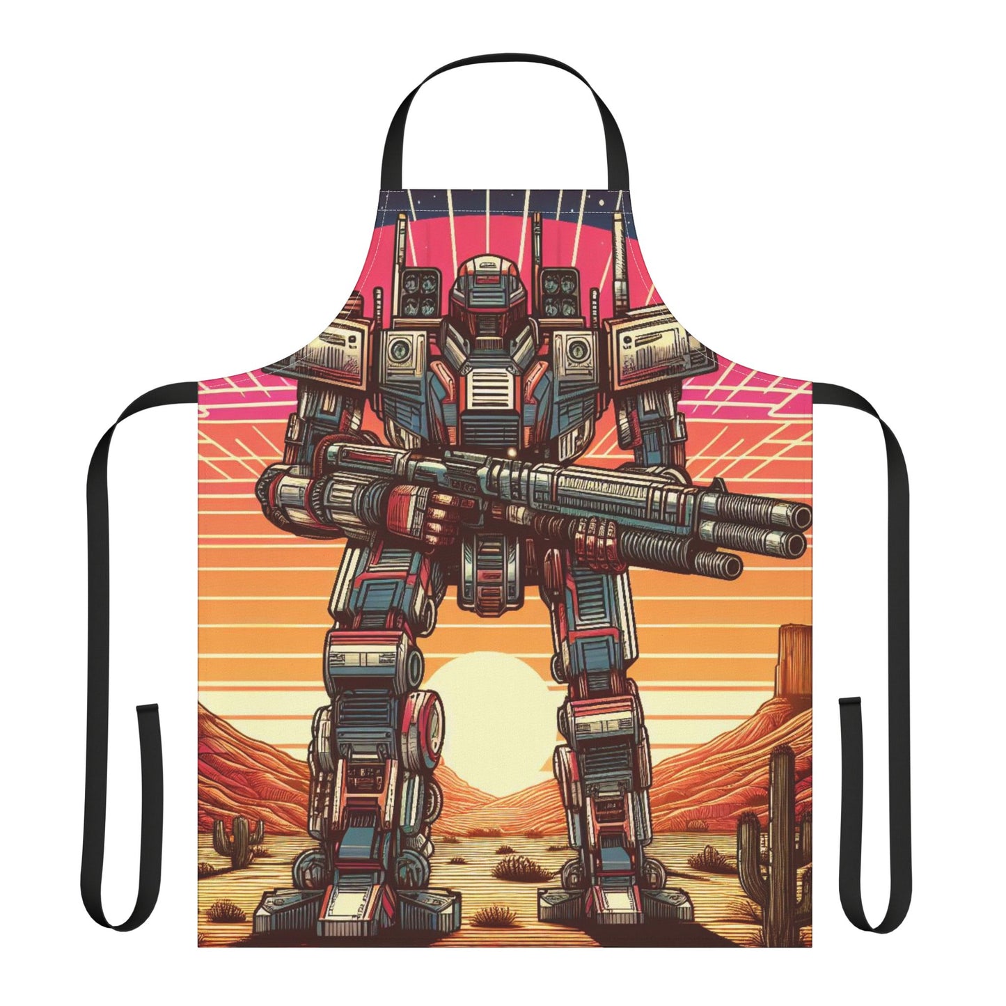 Apron, 5-Color Straps (AOP)