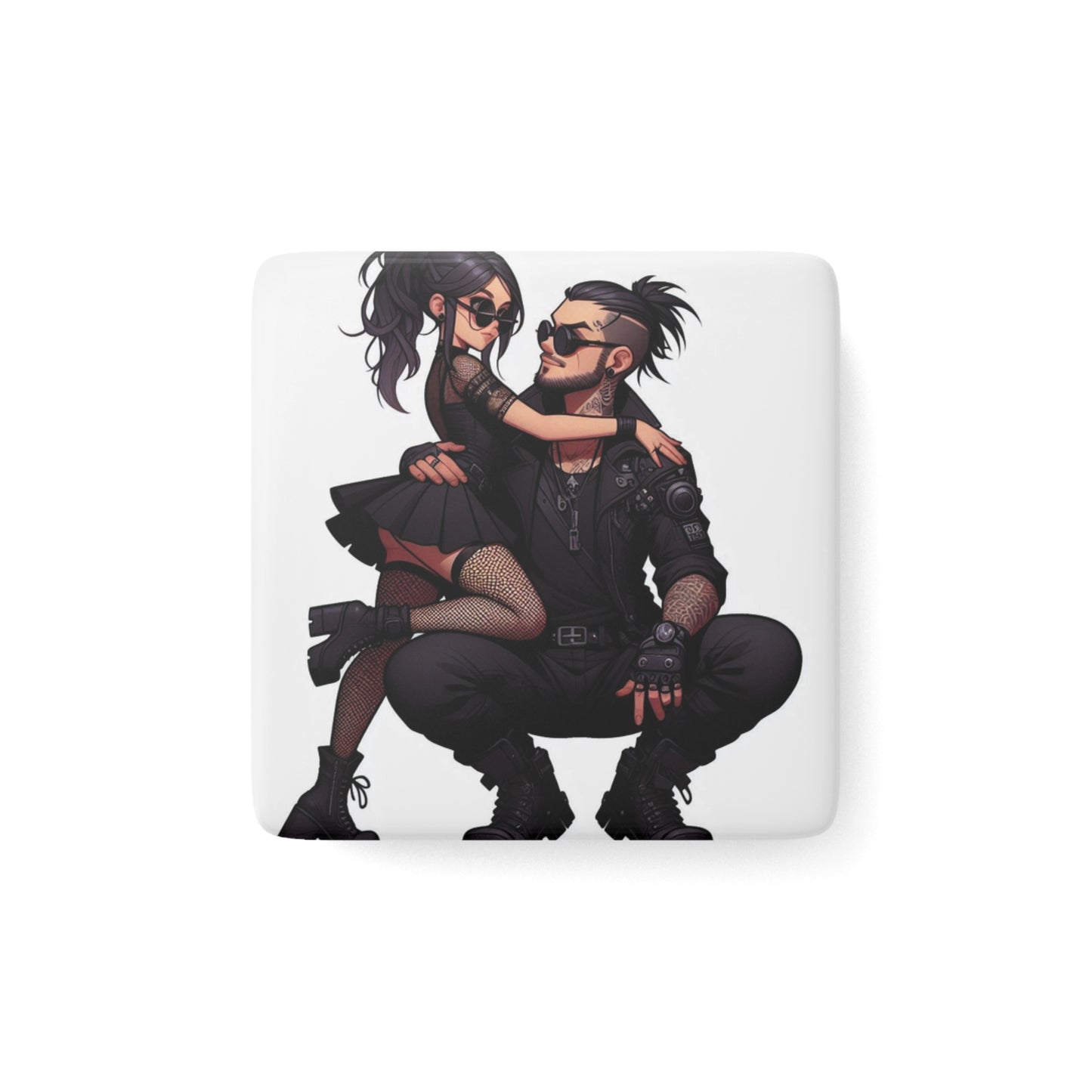 Porcelain Magnet, Square