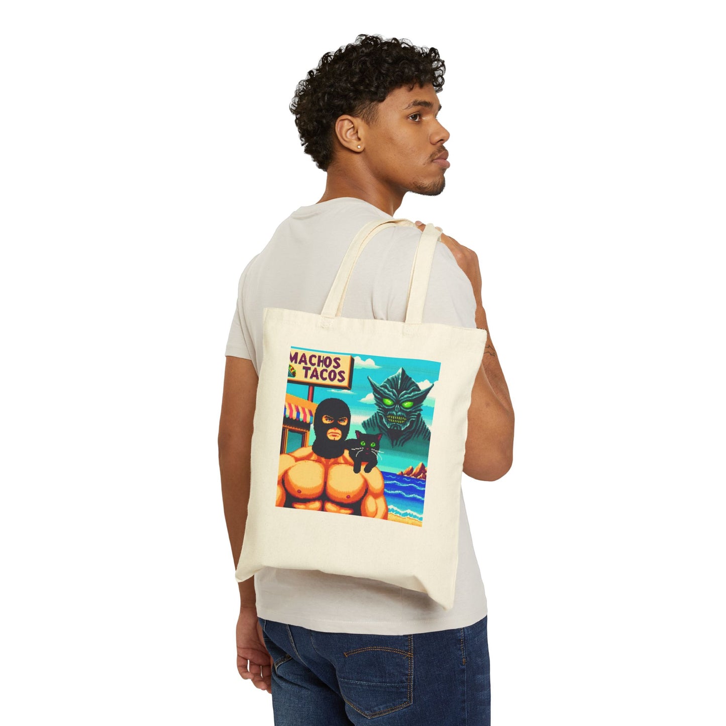 Cotton Canvas Tote Bag