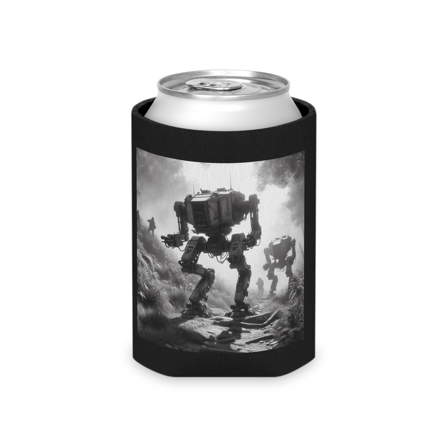 Retro Robot Can Cooler - Perfect for Sci-Fi Fans & Outdoor Gatherings