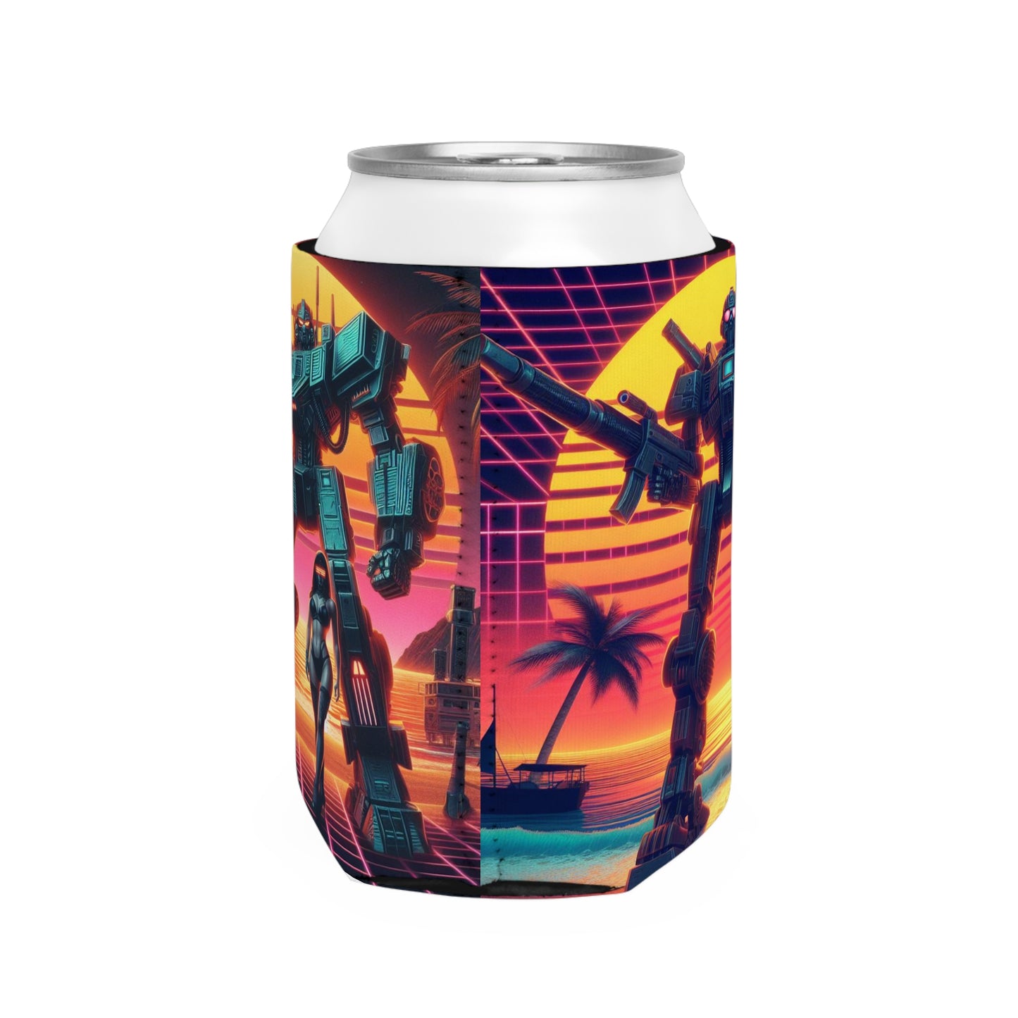 Mecha Can Cooler Sleeve