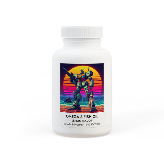 Omega 3 Fish Oil Supplement (60 Softgels)