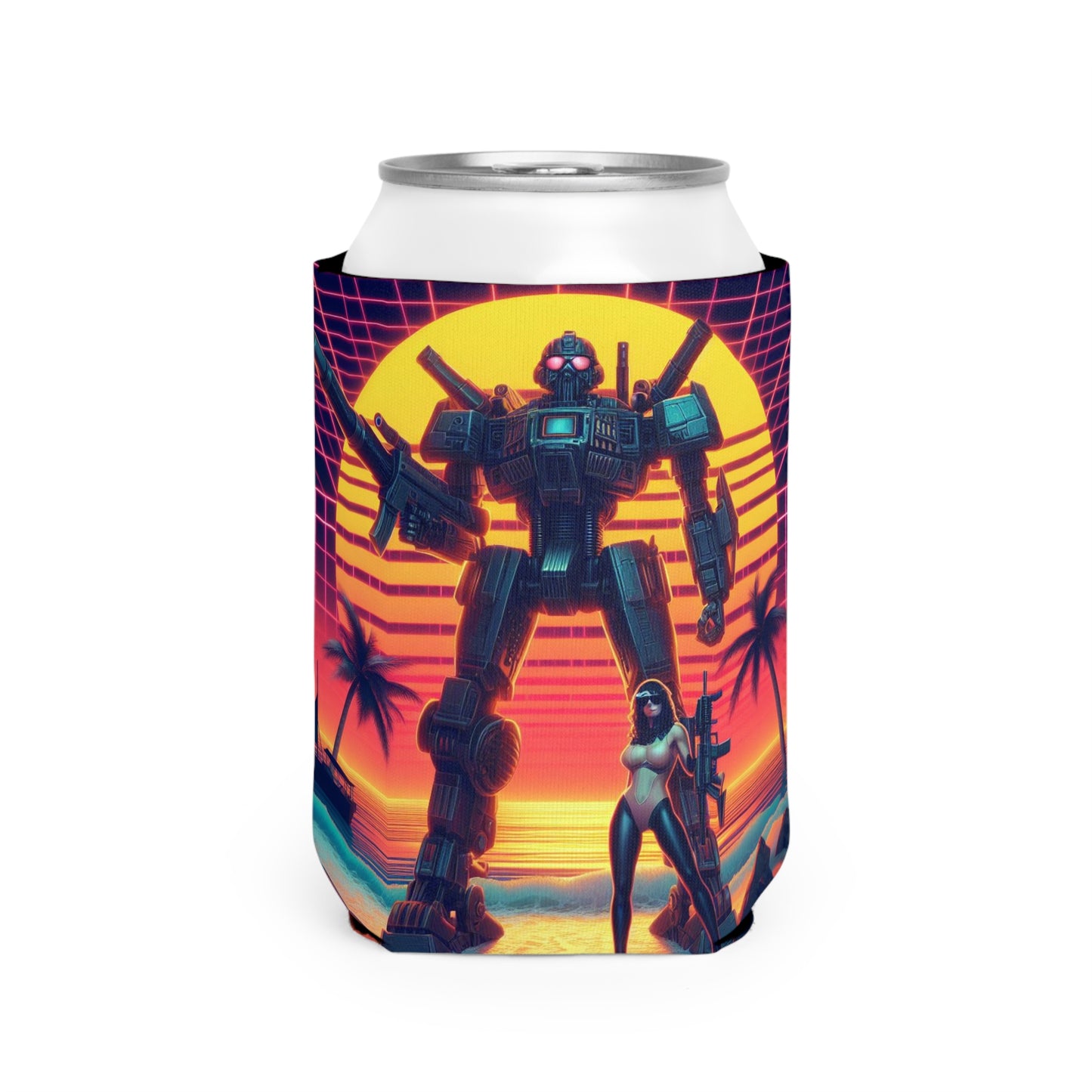 Mecha Can Cooler Sleeve