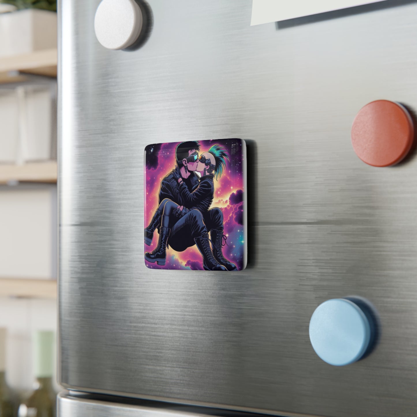 Porcelain Magnet, Square