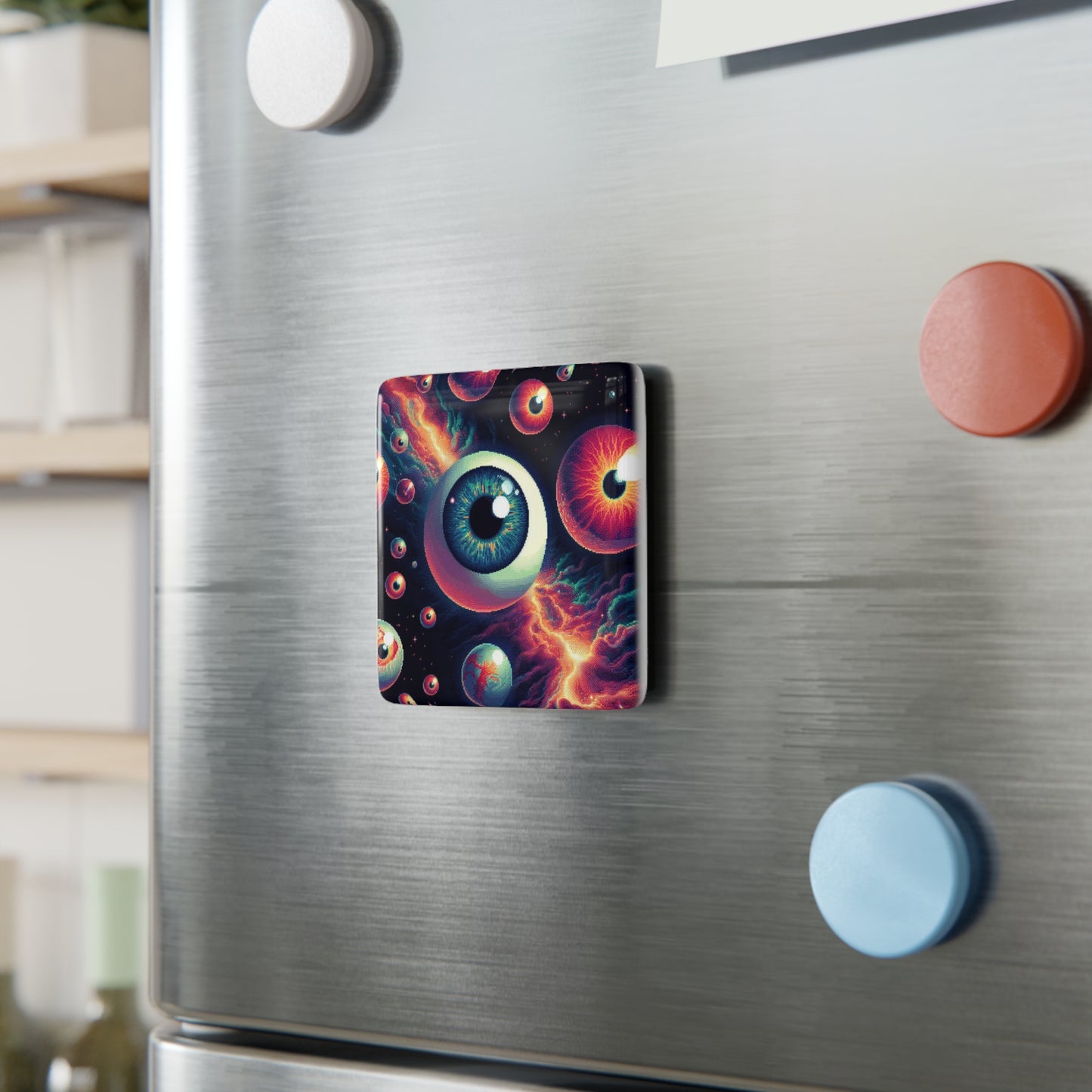 Porcelain Magnet, Square