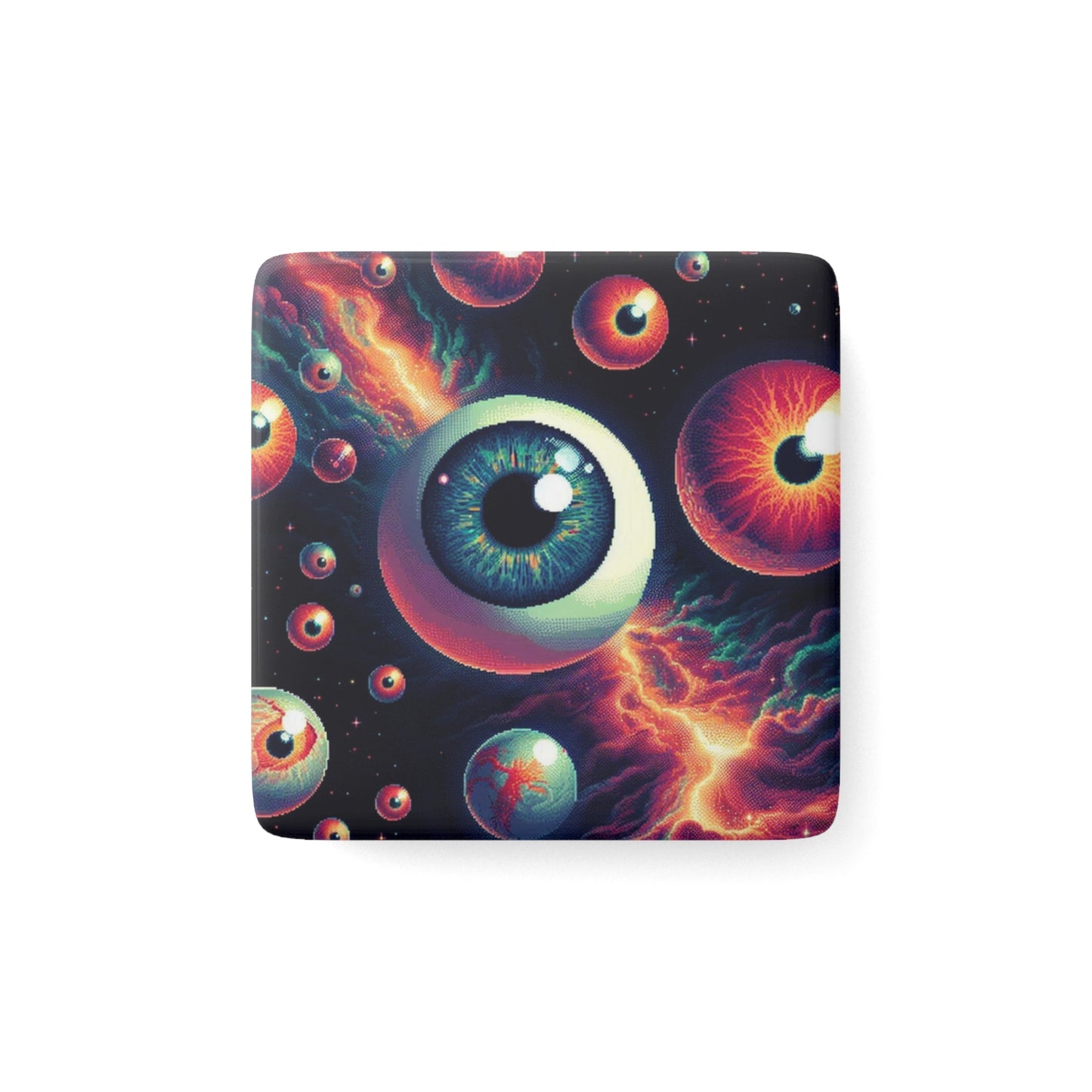 Porcelain Magnet, Square