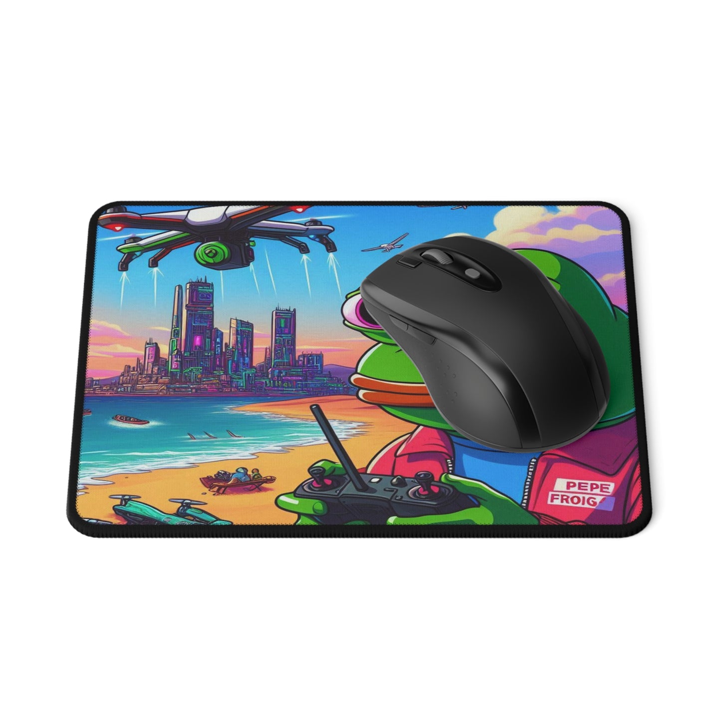 Pepe Gaming Mouse Pad - Non-Slip Surface for Gamers