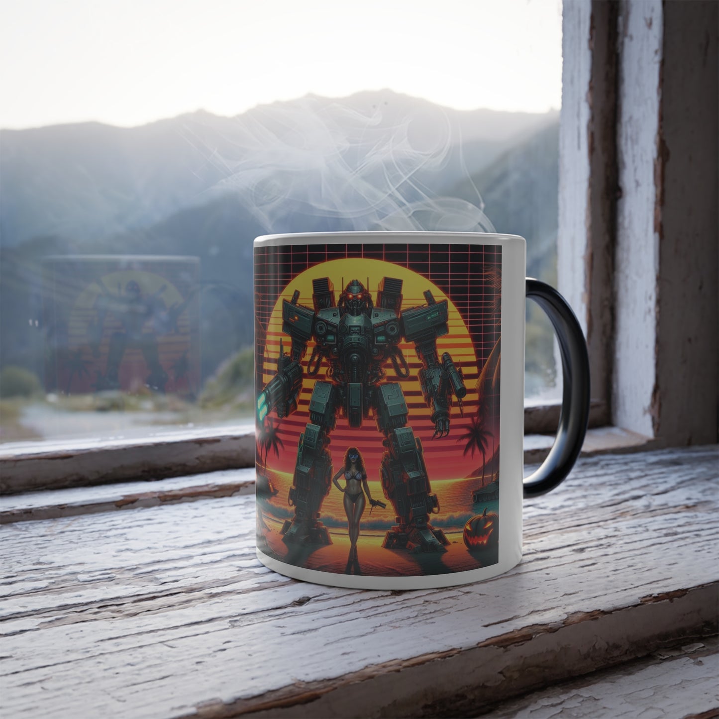 mecha Color Morphing Mug, 11oz