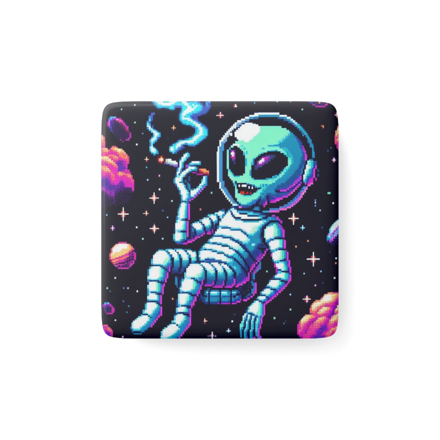 Porcelain Magnet, Square