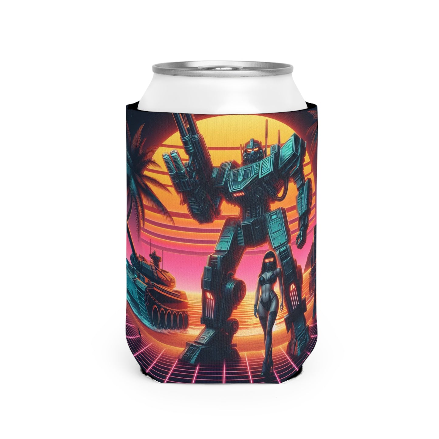 Mecha Can Cooler Sleeve