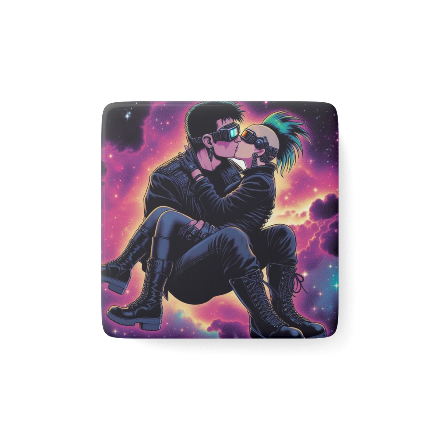 Porcelain Magnet, Square