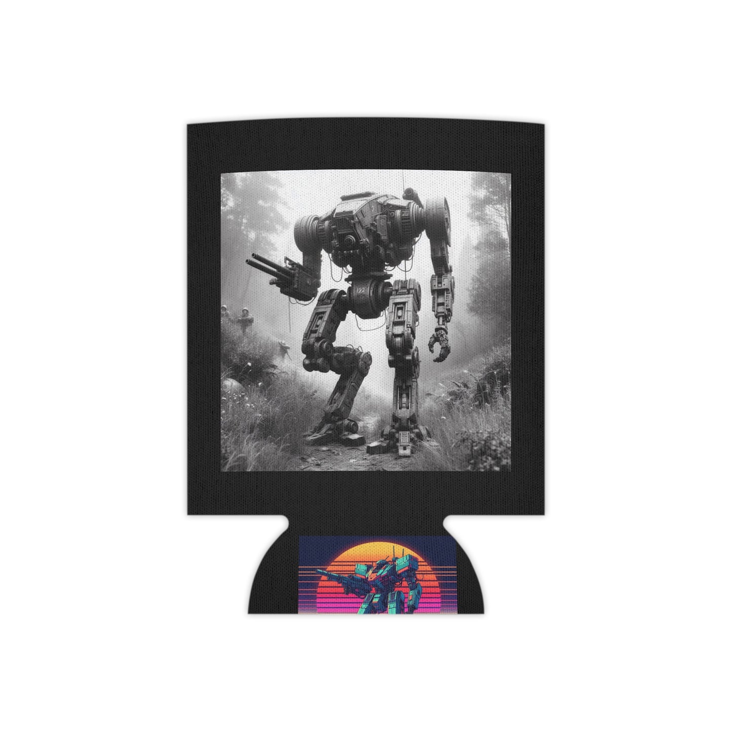 Retro Robot Can Cooler - Perfect for Sci-Fi Fans & Outdoor Gatherings