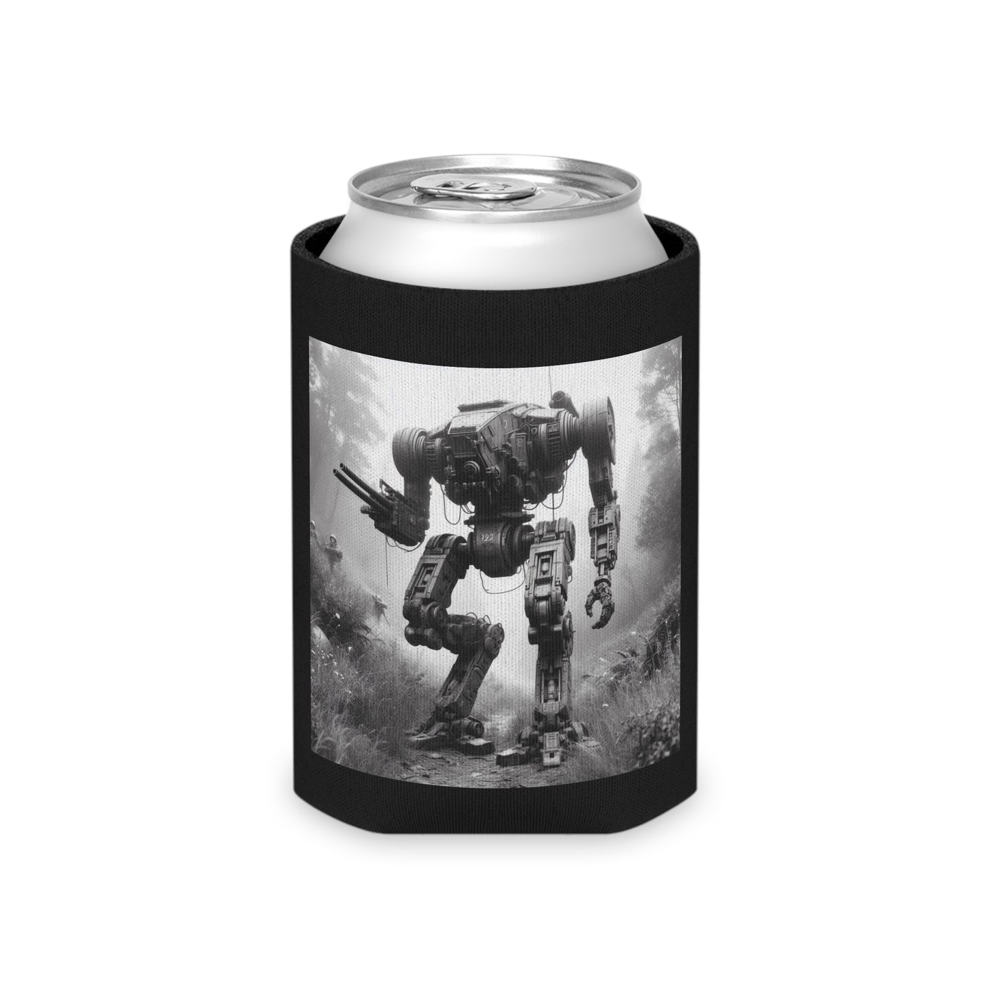Retro Robot Can Cooler - Perfect for Sci-Fi Fans & Outdoor Gatherings