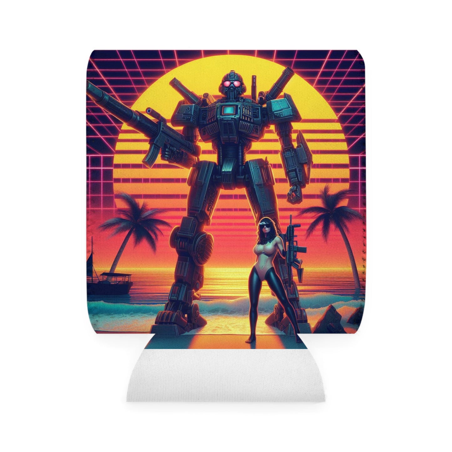 Mecha Can Cooler Sleeve