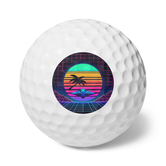 Golf Balls, 6pcs