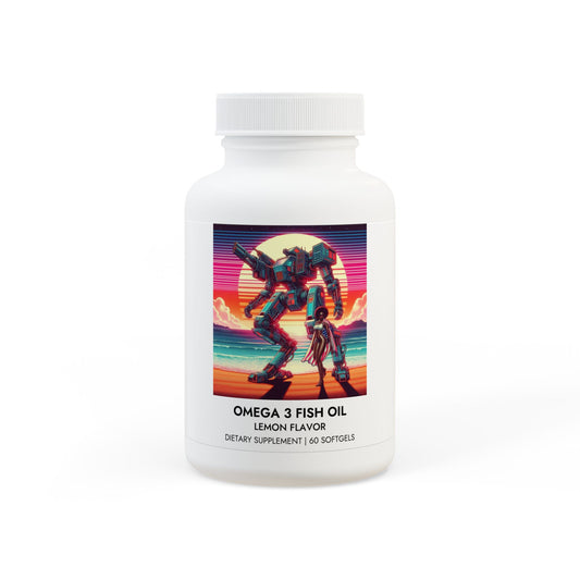 Omega 3 Fish Oil Supplement (60 Softgels)