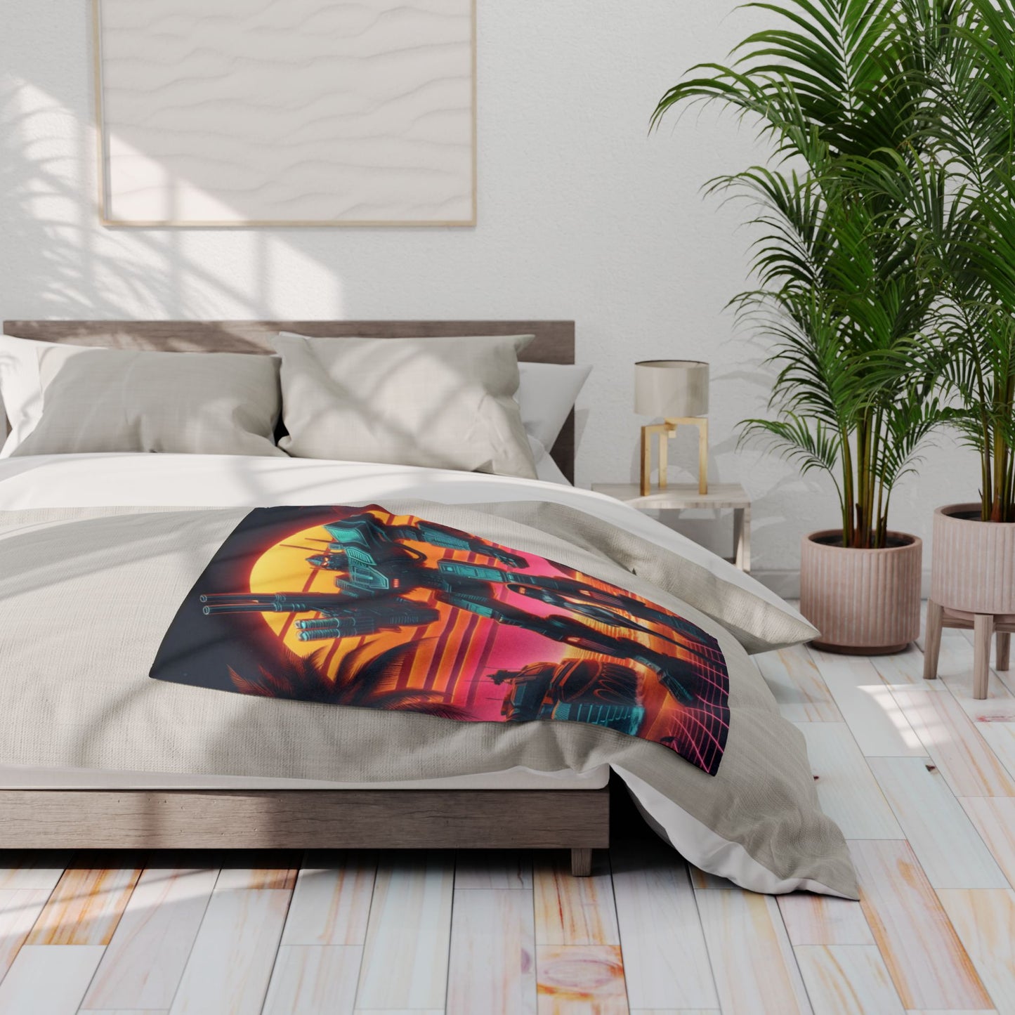 mecha Fleece Blanket