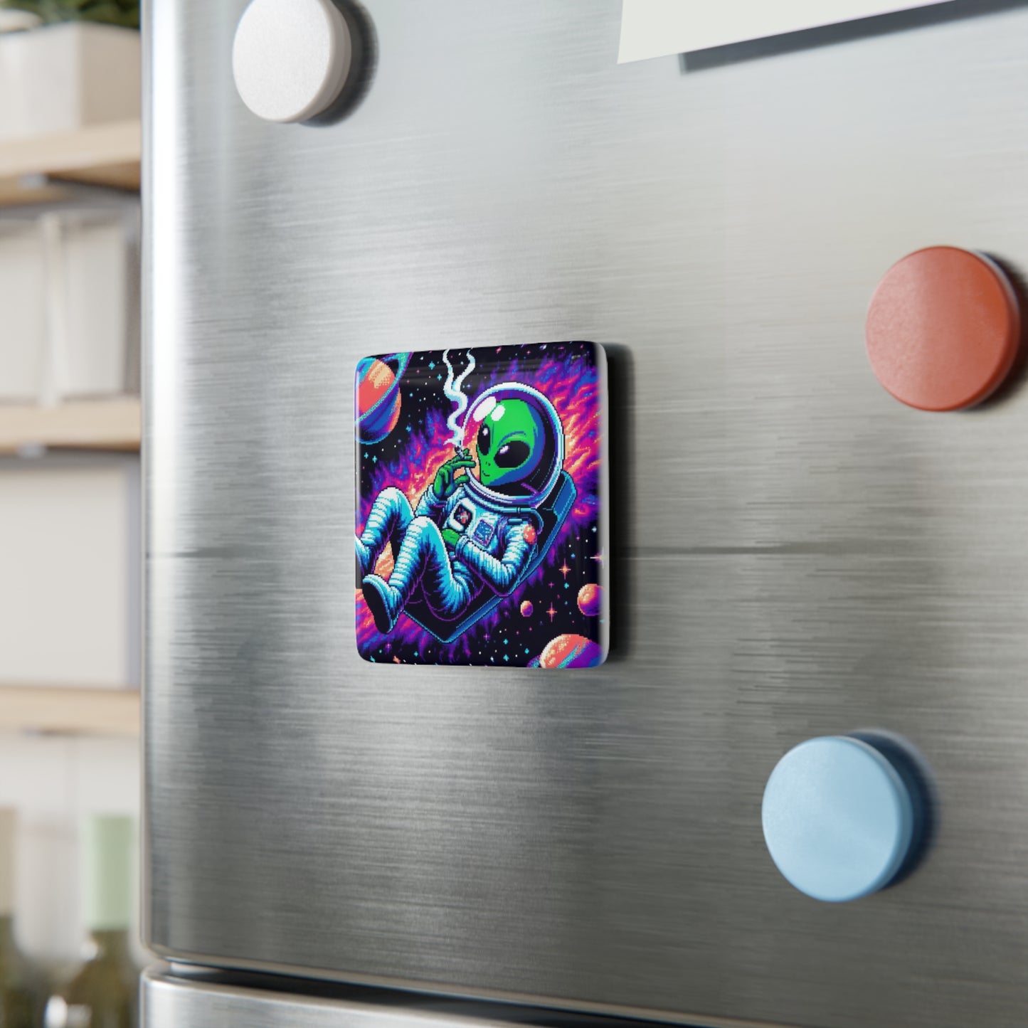 Porcelain Magnet, Square